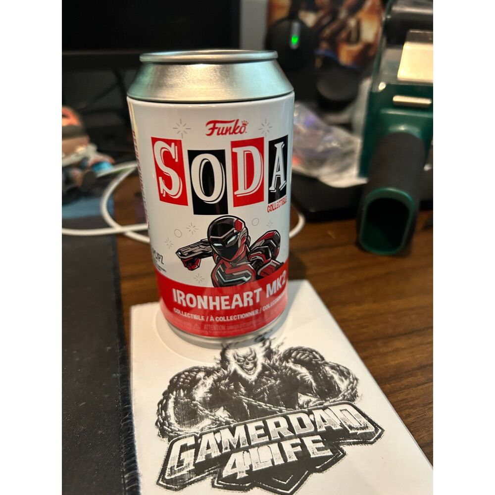 Funko Soda Ironheart Mk2 Open Can New Wakanda Forever Marvel